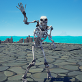 Skeleton Wave Emote with the curse.