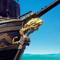 The Imperial Sovereign Figurehead on a Galleon.