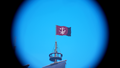 The Ceremonial Admiral Flag on a Galleon.