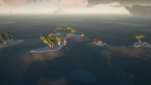 The Ship sunk between the islets of Uncharted Island (N-13)