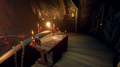 The Emissary Table at The Reaper's Hideout. The Outpost Emissary Tables are hidden away from sight.