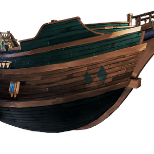 Sapphire Blade Hull | The Sea of Thieves Wiki