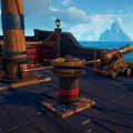 The Wild Rose Capstan on a Galleon.