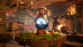 The Orb after the fourth teaser. Note the Skeleton Runes on the table below the Orb.