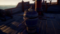 The Trapmaker's Capstan on a Galleon
