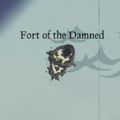 The Fort of the Damned on the Map.