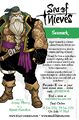 Seamark's character profile from Sea of Thieves Vol. 1.