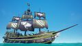 The Set with Collector's Sails & Figurehead on a Galleon.
