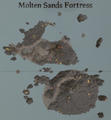 Molten Sands Fortress as seen on the Map Table.