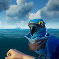 The Macaw with the Macaw Kraken Outfit equipped.