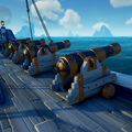 The colour of the Cannons will change to match some Hulls.