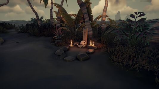 Grave on the Lonely Isle