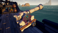 The Cannons equipped on a Sloop.
