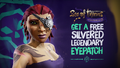 Promotional image for the Silvered Legendary Eyepatch.