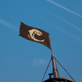 The flag flown atop the crow's nest.