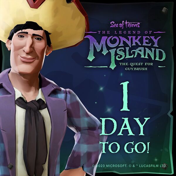 File:The Legend of Monkey Island 02 The Quest for Guybrush - 1 Day To Go - Stan.jpg
