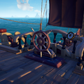The Sea Dog Wheel on a Galleon.