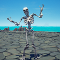 Skeleton Cheer Emote with the curse.