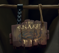 Sign for The Snake Pit tavern.