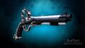 Promotional image of the Ebon Flintlock Pistol.