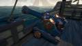 The Cannons equipped on a Galleon.