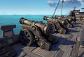 The Cannons on a Galleon.