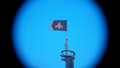 The Sovereign Flag on a Galleon.
