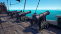 The Bilge Rat Cannons on a Galleon.