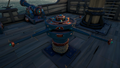 The Capstan equipped on a Galleon.