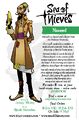 Naveed's character profile from Sea of Thieves Vol. 1.