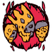 Raging Melted Gold Skeletons emblem.png