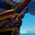 The Figurehead mounted on a Galleon.