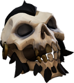 The Ancient Skull of Captain Flameheart as seen during the The Seabound Soul.