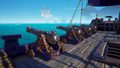 The Imperial Sovereign Cannons on a Galleon.